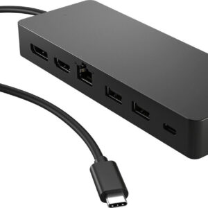 HP Universal USB-C Multiport Hub - Dockingstation - USB-C - HDMI, DP - Europa (50H98AA#ABB)