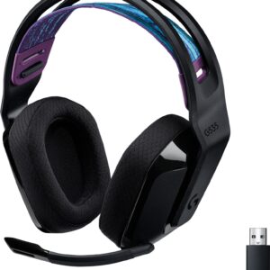 Logitech G G535 LIGHTSPEED Wireless Gaming Headset - Headset - ohrumschließend - LIGHTSPEED - kabellos - Schwarz - Discord Certified (981-000972)