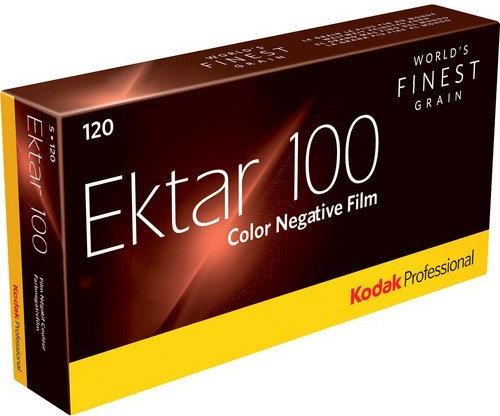 Kodak PROFESSIONAL EKTAR 100 - Farbnegativfilm - 120 (6 cm) - ISO 100 - 5 Rollen (8314098)