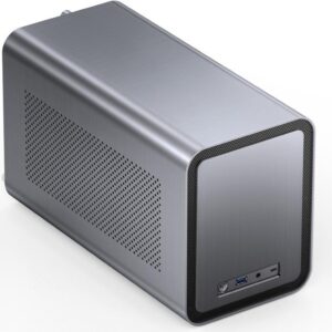 Jonsbo N1 - Mini Tower - PC - Grau - ITX - Aluminium - Stahl - Heimbüro (N1 Grey)