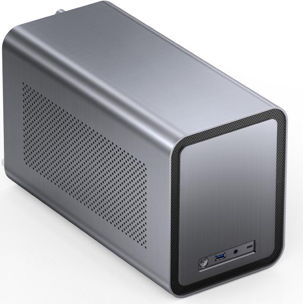Jonsbo N1 - Mini Tower - PC - Grau - ITX - Aluminium - Stahl - Heimbüro (N1 Grey)