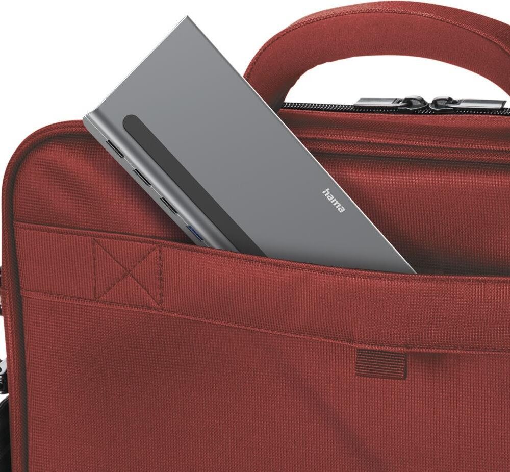 Hama Essential Line "Connect2Office Pro" - Dockingstation - USB-C 3,2 Gen 1 / Thunderbolt 3 / Thunderbolt 4 - 2 x HDMI, DP - GigE (00200100)