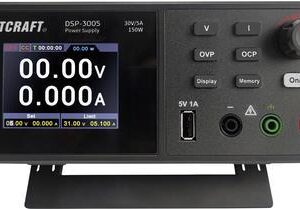 VOLTCRAFT DSP-3005 Labornetzgerät, einstellbar 0 - 30 V 0 - 5 A 150 W USB 2.0 Stecker A Slave-Funktion Anzahl Ausgänge 1 x (VC-12231810)