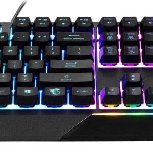 MSI VIGORGK30COMBOUS Tastatur USB QWERTY UK International Schwarz (VIGOR GK30 COMBO US)