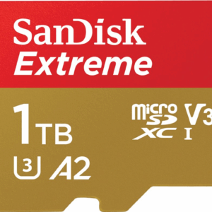 SanDisk Extreme - Flash-Speicherkarte (microSDXC-an-SD-Adapter inbegriffen) - 1TB - A2 / Video Class V30 / UHS-I U3 / Class10 - microSDXC UHS-I (SDSQXAV-1T00-GN6MA)
