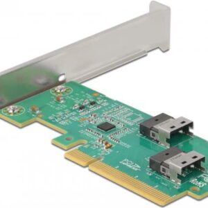 Delock - Speicher-Controller - U.2 NVMe - Low-Profile - PCIe 4.0 x8