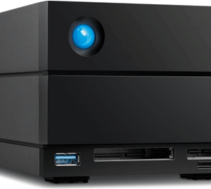 LaCie 2BIG DOCK Disk-Array 16 TB Desktop Schwarz (STLG16000400)