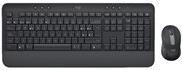 Logitech Signature MK650 for Business - Tastatur-und-Maus-Set - kabellos - 2.4 GHz, Bluetooth LE - QWERTY - Spanisch - Graphite