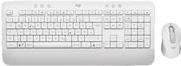 Logitech Signature MK650 for Business - Tastatur-und-Maus-Set - kabellos - 2.4 GHz, Bluetooth LE - QWERTZ - Tschechisch - Off-White