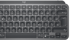 Logitech MX Keys Mini Combo for Business - Tastatur-und-Maus-Set - hinterleuchtet - kabellos - 2,4 GHz, Bluetooth LE - QWERTZ - Deutsch - Graphite (920-011054)