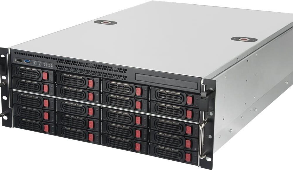 SilverStone RM43-320-RS - Rack-Montage - 4U - erweitertes ATX / SSI EEB - SATA/SAS - Hot-Swap (ATX / PS/2) - USB (SST-RM43-320-RS)