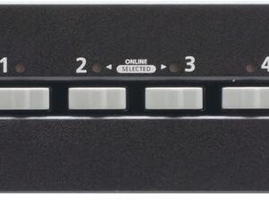 ATEN Sicherer KVM-Switch mit 4 USB-DisplayPort-Dual Display (PSD PP v4.0-konform) (CS1144DP4)