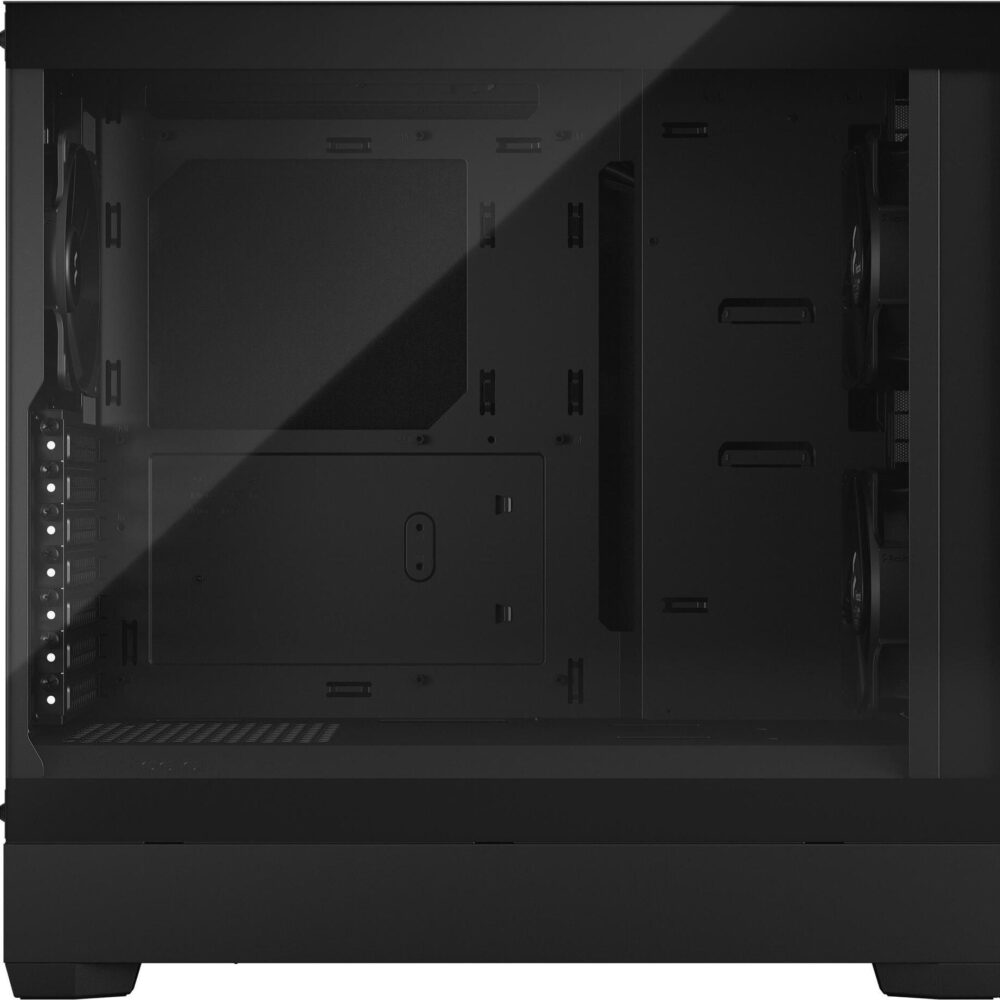 Fractal Design Pop Silent - Tower - ATX - Seitenteil mit Fenster (gehärtetes Glas) - keine Spannungsversorgung (ATX) - black TG clear tint - USB/Audio (FD-C-POS1A-02)