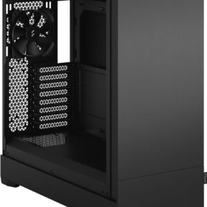 Fractal Design Pop XL Silent - Tower - Erweitertes ATX - Seitenteil mit Fenster (gehärtetes Glas) - keine Spannungsversorgung (ATX) - Black Solid - USB/Audio (FD-C-POS1X-01)