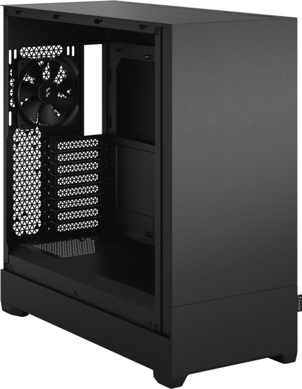 Fractal Design Pop XL Silent - Tower - Erweitertes ATX - Seitenteil mit Fenster (gehärtetes Glas) - keine Spannungsversorgung (ATX) - Black Solid - USB/Audio (FD-C-POS1X-01)