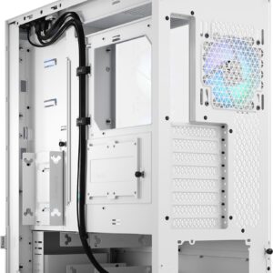 Fractal Design Pop XL Air RGB - Tower - Erweitertes ATX - keine Spannungsversorgung (ATX) - White TG Clear Tint - USB/Audio (FD-C-POR1X-01)