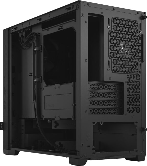 Fractal Design Pop Mini Silent - Tower - micro ATX - keine Spannungsversorgung (ATX) - Black Solid - USB/Audio - für Fractal Design Model D, Type D (FD-C-POS1M-01)