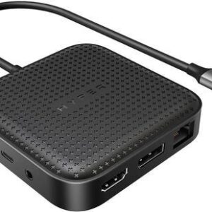 Targus HyperDrive Mobile Dock - Dockingstation - USB4 - HDMI, DP - 1GbE (HD583-GL)