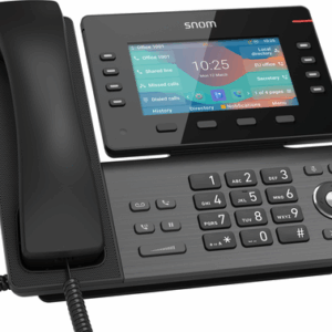 Snom D862 - IP-Telefon - Schwarz - Linux - 10000 Eintragungen - LCD - 12,7 cm (5" ) (00004535)