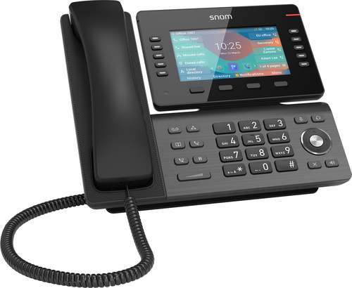 Snom D865 - IP-Telefon - Grau - Linux - 50000 Eintragungen - TFT - 12,7 cm (5" ) (00004536)