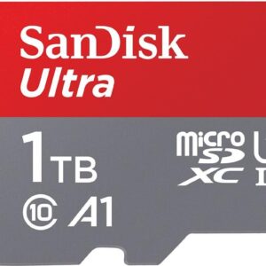 SanDisk Ultra - Flash-Speicherkarte (microSDXC-an-SD-Adapter inbegriffen) - 1TB - A1 / UHS Class 1 / Class10 - microSDXC UHS-I (SDSQUAC-1T00-GN6MA)