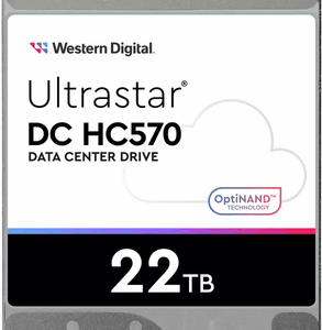 Western Digital Ultrastar DH HC570 3.5"  22000 GB SAS (0F48052)