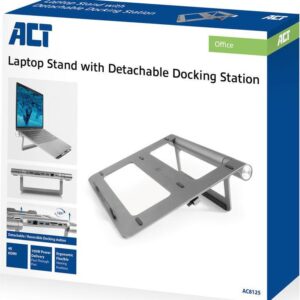 ACT AC8125 Notebook-Ständer 39,6 cm (15.6" ) Grau (AC8125)