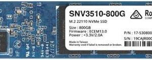 Synology SNV3410 - SSD - 800GB - intern - M.2 2280 - PCIe 3.0 x4 (NVMe) (SNV3410-800G)