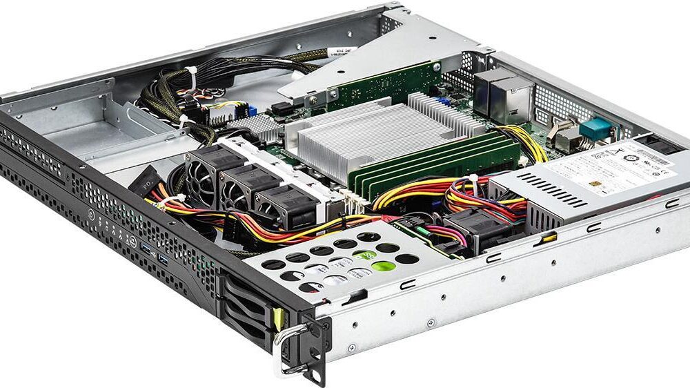 Asrock 1U2E-C252 Server-Barebone Intel C252 LGA 1200 (Socket H5) Rack (1U) (1U2E-C252)