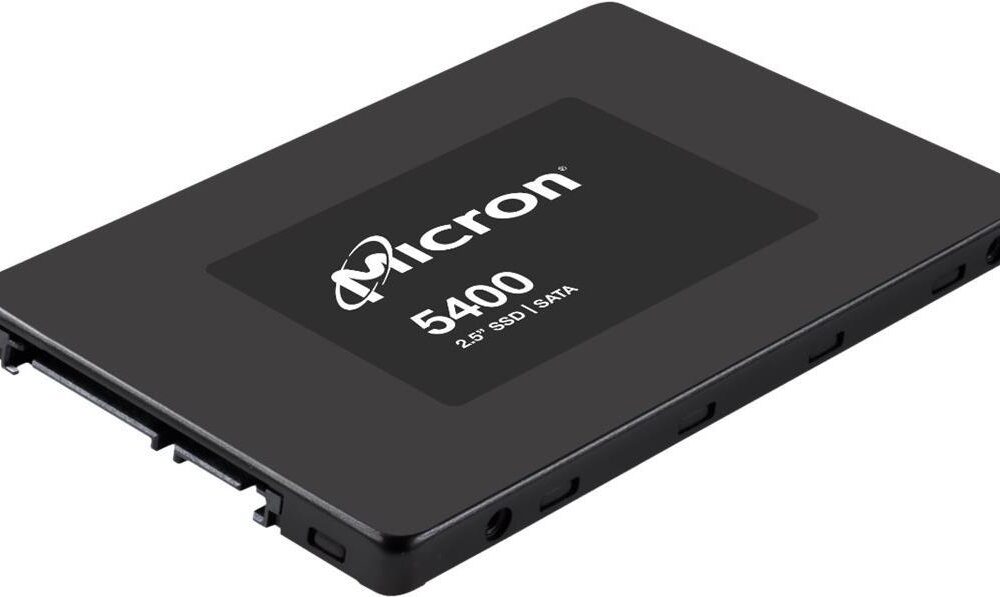 Micron 5400 PRO 2.5" 3840 GB Serial ATA III 3D TLC NAND (MTFDDAK3T8TGA-1BC1ZABYYR)