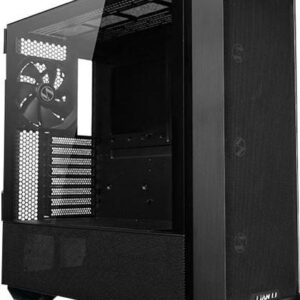Lian Li Lancool III - Mid tower - E-ATX - Seitenteil mit Fenster (gehärtetes Glas) - keine Spannungsversorgung (ATX) - Schwarz - USB/Audio (Lancool III Black)