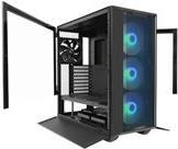 Lian Li Lancool III RGB - Mid tower - E-ATX - Seitenteil mit Fenster (gehärtetes Glas) - keine Spannungsversorgung - Schwarz - USB/Audio (Lancool III RGB Black)