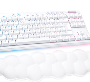 Logitech G G713 - Tastatur - tenkeyless - Hintergrundbeleuchtung - USB - QWERTY - US International - Tastenschalter: Tactile - weiß (920-010422)