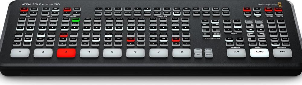 Blackmagic Design ATEM SDI Extreme ISO - Full HD - 1280 x 720,1920 x 1080 Pixel - 720p - 1080i - 1080p - 60 fps - 4:2:2 - 10 Bit (BM-SWATEMMXEPCEXTISO)