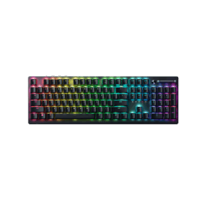 Razer DeathStalker V2 Pro - Tastatur (Top case) - flaches Profil - Hintergrundbeleuchtung - Bluetooth, 2,4 GHz - QWERTZ - Deutsch - Tastenschalter: Razer Linear Optical Switch Red (RZ03-04360400-R3G1)