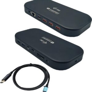i-Tec - Dockingstation - Thunderbolt 3 - HDMI, Thunderbolt - GigE - 134 Watt (TB3HDMIDOCKPD)