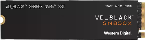 WD WD_BLACK SN850X NVMe SSD WDS100T2X0E - SSD - 1TB - intern - M.2 2280 - PCIe 4,0 x4 (NVMe) (WDS100T2X0E)