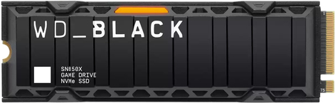 WD WD_BLACK SN850X NVMe SSD WDS200T2XHE - SSD - 2TB - intern - M.2 2280 - PCIe 4,0 x4 (NVMe) (WDS200T2XHE)