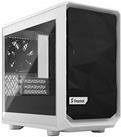 Fractal Design Meshify 2 Nano - Mini-ITX Tower (gehärtetes Glas) - keine Spannungsversorgung (ATX) - weiß - USB/Audio (FD-C-MES2N-02)