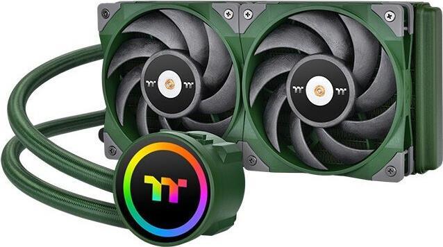 Thermaltake Toughliquid 240 ARGB Sync Grün§ AiO-Wasserkühlung (CL-W319-PL12RG-A)