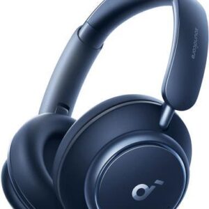 Anker Space Q45 Kopfhörer Verkabelt & Kabellos Kopfband Anrufe/Musik USB Typ-C Bluetooth Blau (A3040G31)