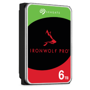 Seagate IronWolf Pro ST6000NT001 - Festplatte - 6TB - intern - 3.5" (8,9 cm) - SATA 6Gb/s - 7200 U/min - Puffer: 256MB - mit 3 Jahre Seagate Rescue Datenwiederherstellung (ST6000NT001)