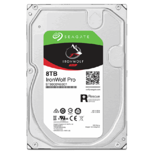 Seagate IronWolf Pro ST8000NT001 - Festplatte - 8TB - intern - 3.5" (8,9 cm) - SATA 6Gb/s - 7200 U/min - Puffer: 256MB - mit 3 Jahre Seagate Rescue Datenwiederherstellung (ST8000NT001)