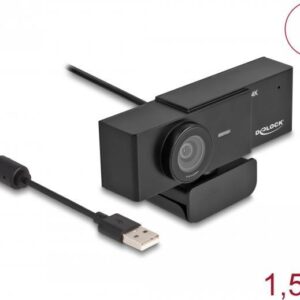 DeLOCK 96400 - 8 MP - 3840 x 2160 Pixel - 30 fps - 320x240@30fps - 640x480@30fps - 1280x720@30fps - 1600x1200@30fps - 1920x1080@30fps - 2595x1944@30fps,... - MJPG - YUY2 - 110° (96400)