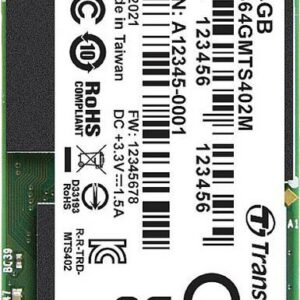 MTS402M 64 GB Interne M.2 PCIe NVMe SSD 2242 SATA III Retail (TS64GMTS402M)