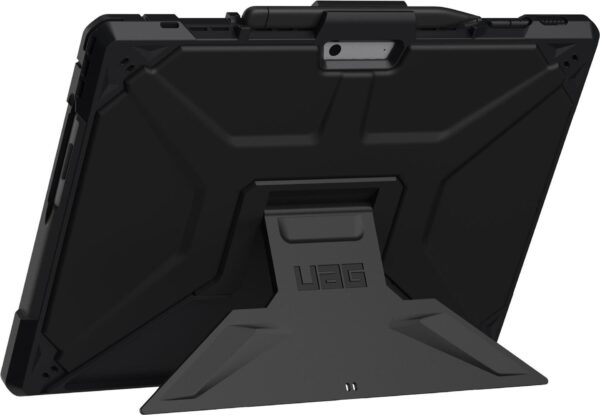 UAG Metropolis SE Series Case for Surface Pro 9 w Kickstand & Shoulder Strap - Metropolis SE Black - Hintere Abdeckung für Tablet - Schwarz - für Microsoft Surface Pro 9, 10, 11