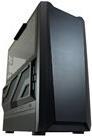 LC Power Gaming 900B Lumaxx Gloom - Mid tower - ATX - Seitenteil mit Fenster (gehärtetes Glas) - Schwarz - USB/Audio