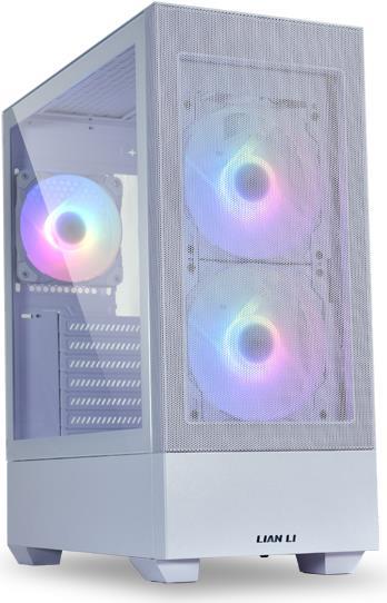 Lian Li LANCOOL 205 Mesh C - Midi Tower - PC - Weiß - ATX - micro ATX - Mini-ITX - Netz - Gehärtetes Glas - 16 cm (LANCOOL 205 MESH C WHITE)