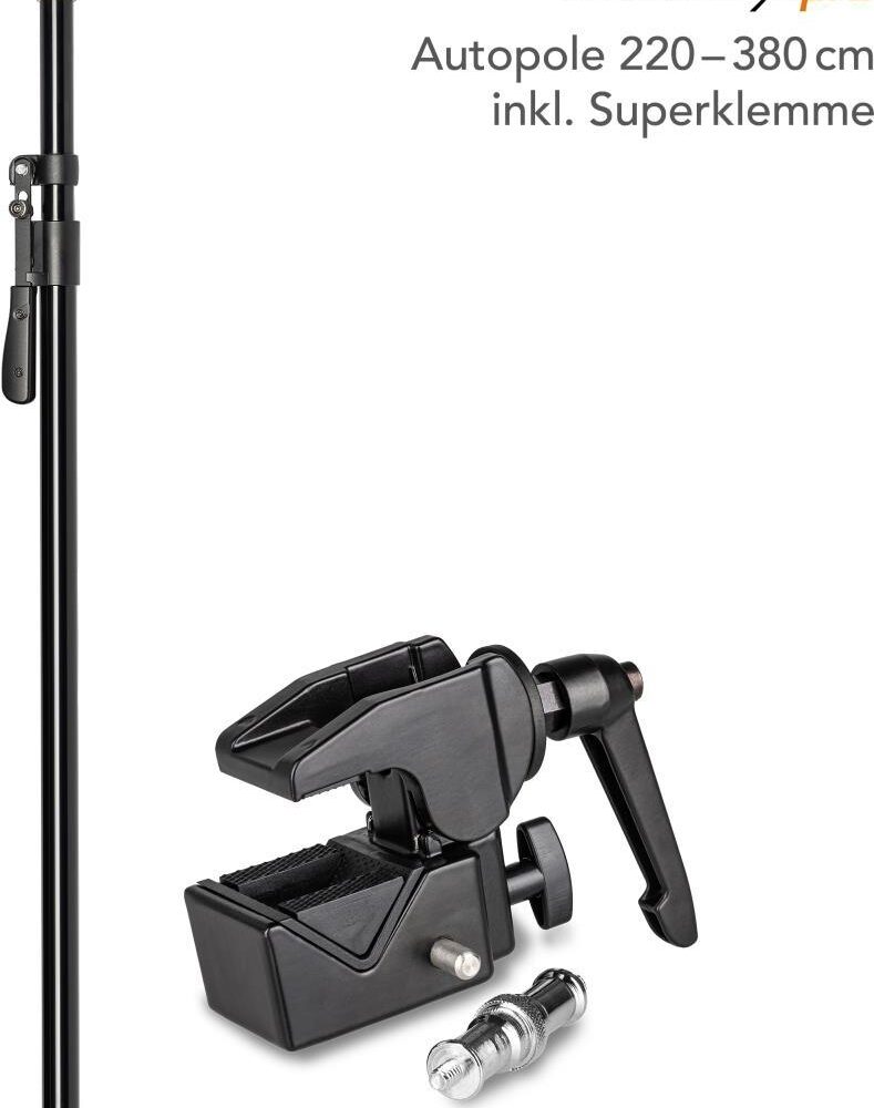 Walimex pro Autopole 220-380 cm inkl. Superklemme (1023194)