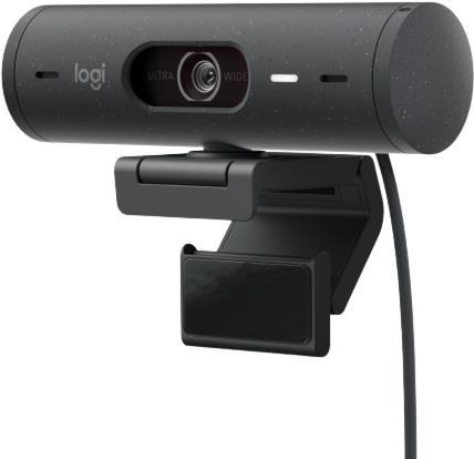Logitech BRIO 500 - Webcam - Farbe - 1920 x 1080 - 1080p, 720p - Audio - USB-C (960-001422)